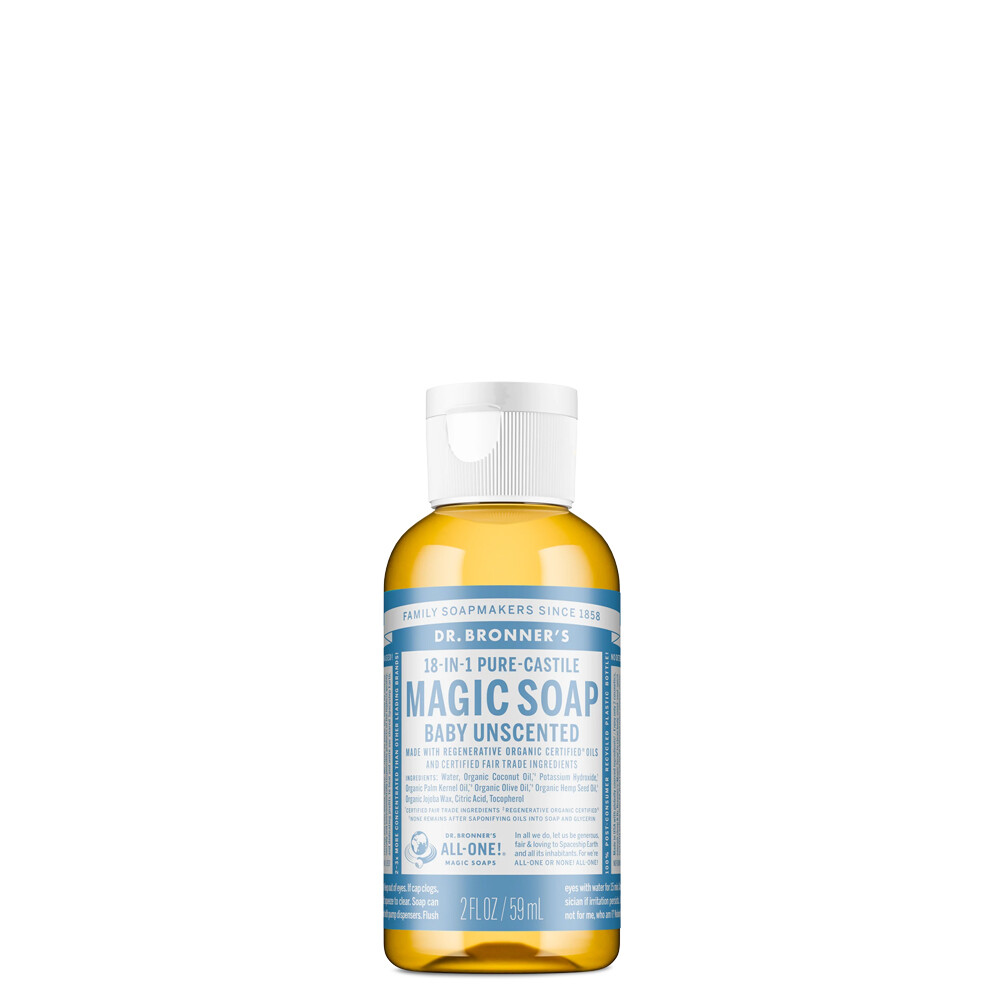 Baby Unscented Pure-Castile Magic Liquid Soap