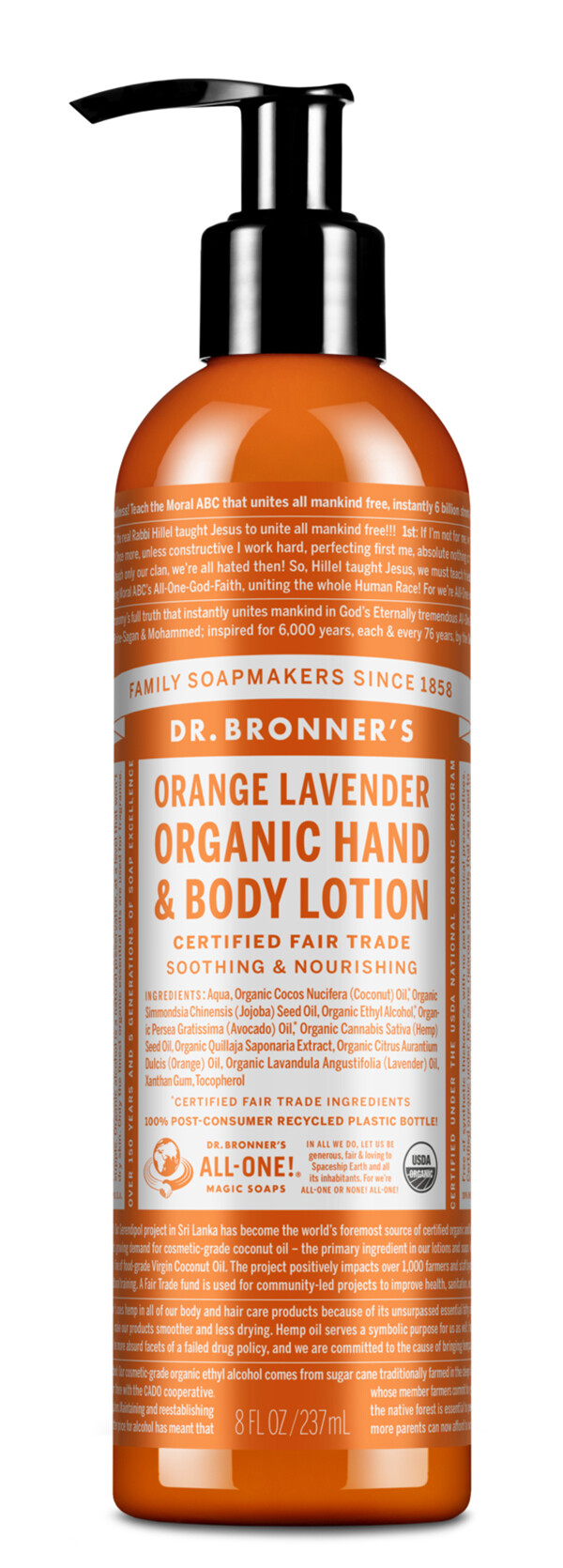 Orange Lavender Hand & Body Lotion