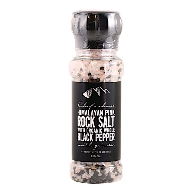 Pink Rock Salt & Organic Black Pepper