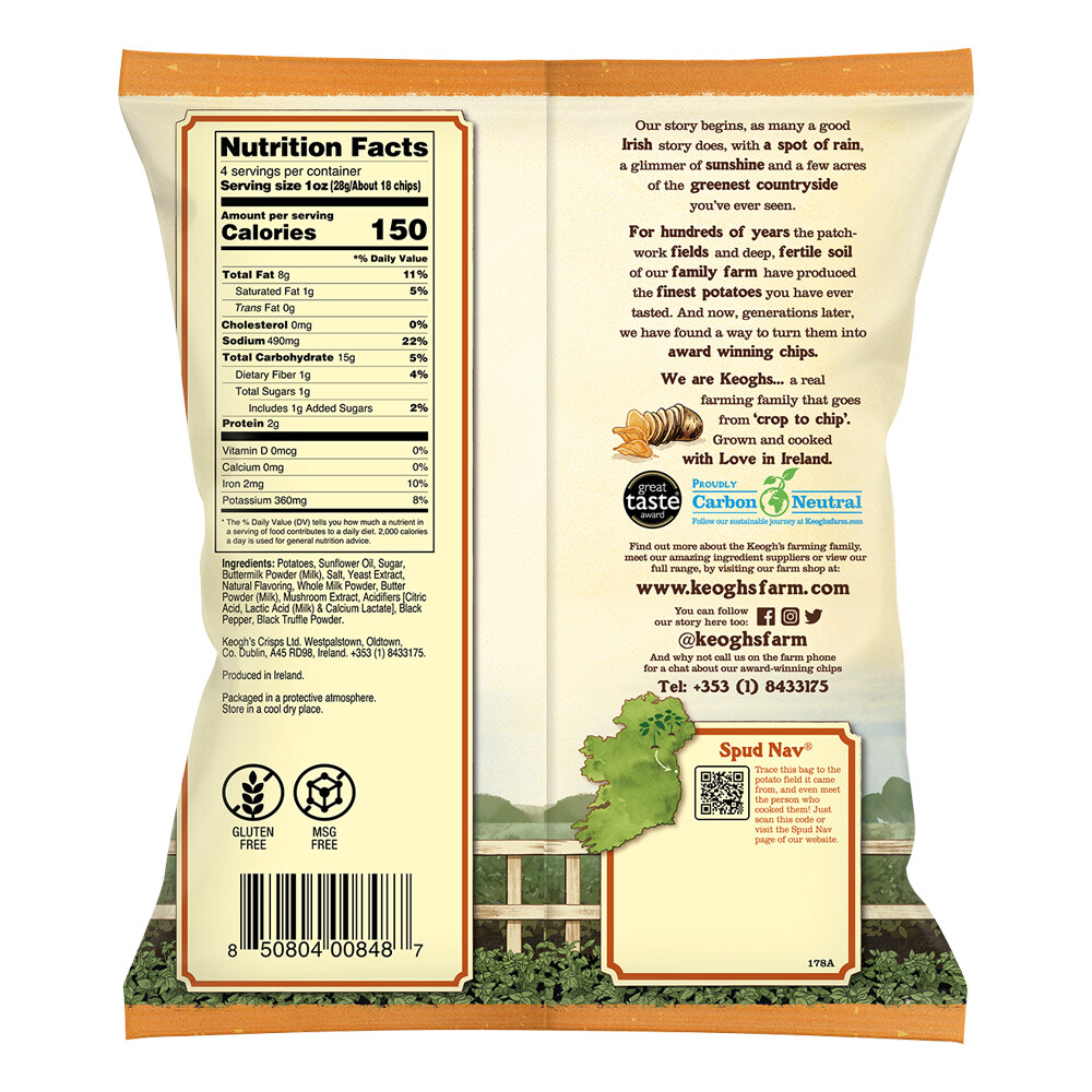 Truffle & Real Irish Butter Chips