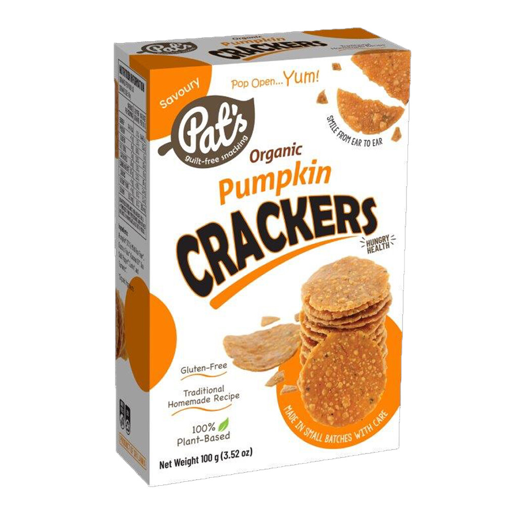 Organic Pumpkin Crackers