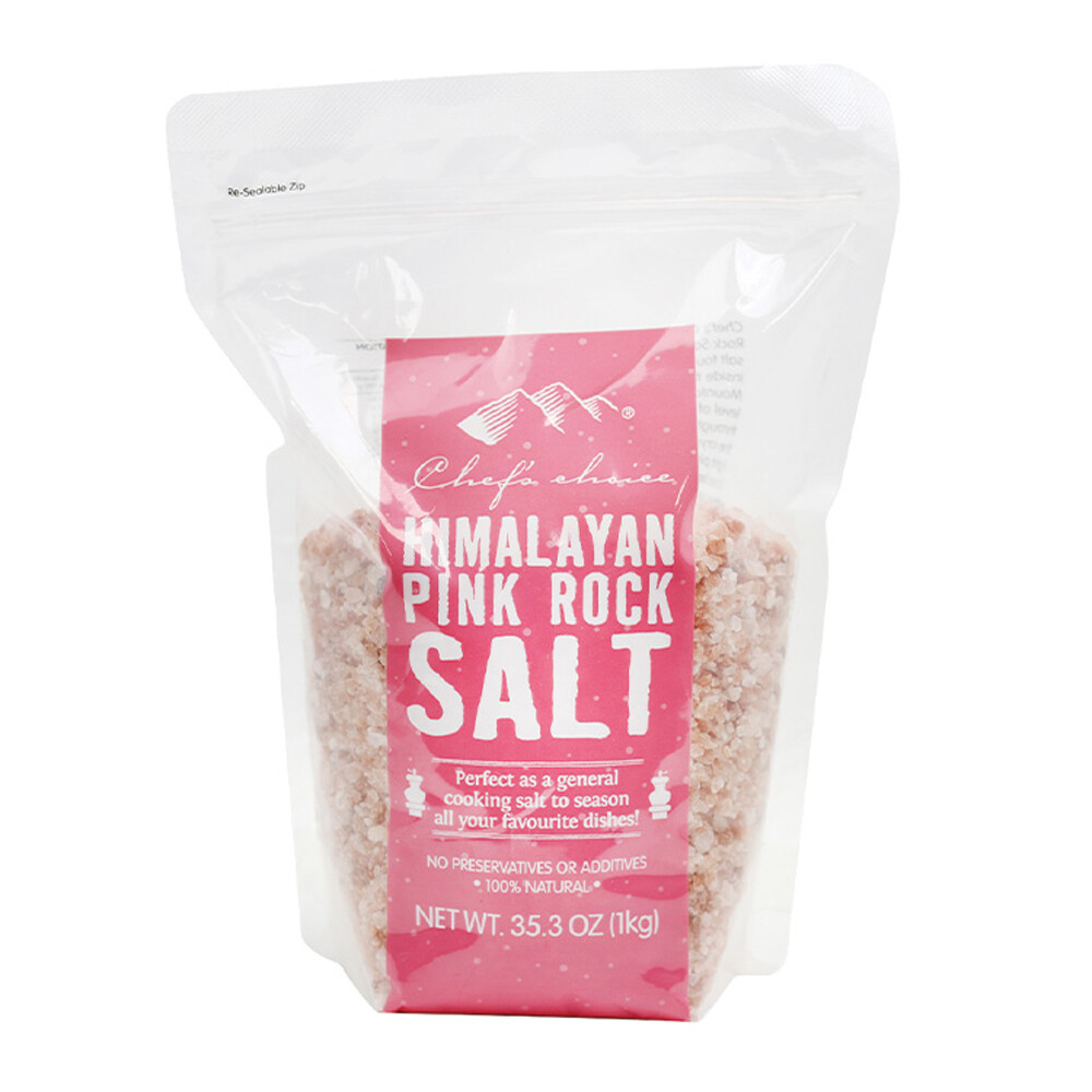Pink Rock Salt Standing Pouch - 1kg