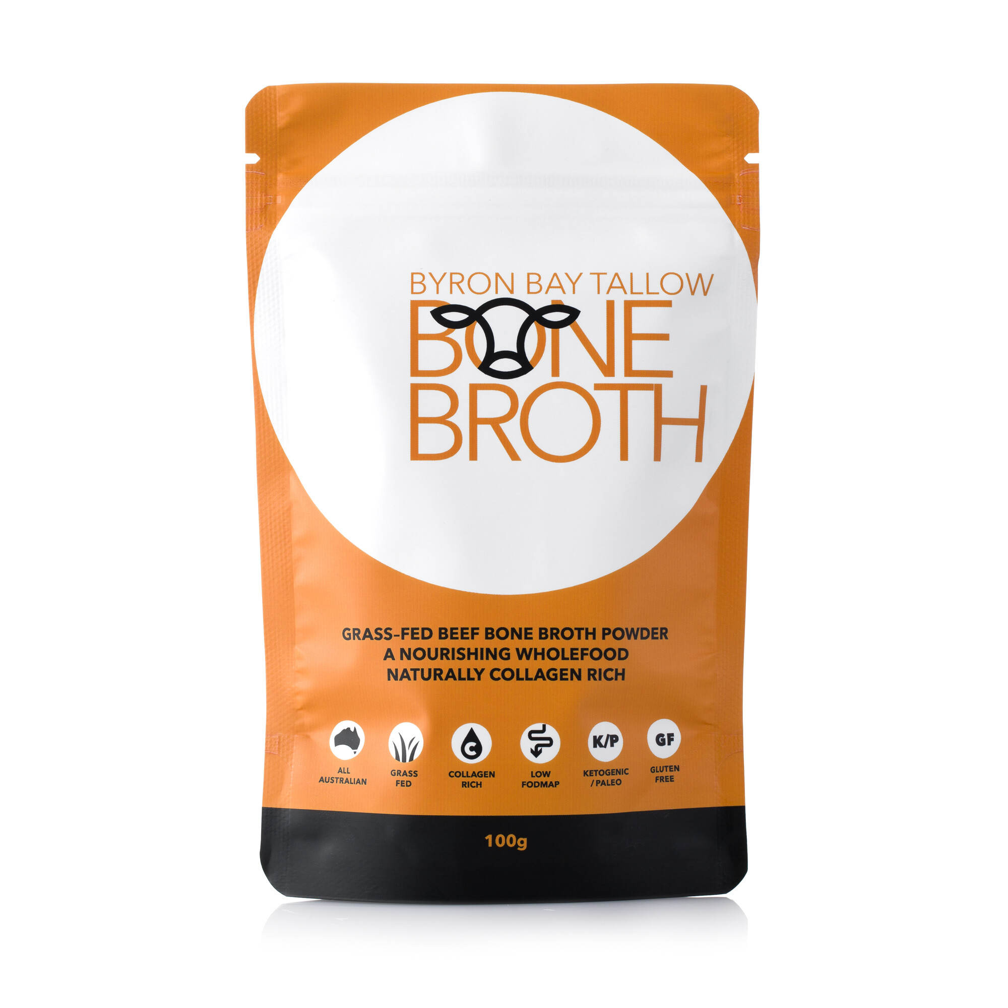 Grass Fed Bone Broth (Freeze Dried) Pouch