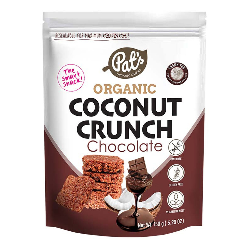 Organic Coconut Crunch - Chocolate