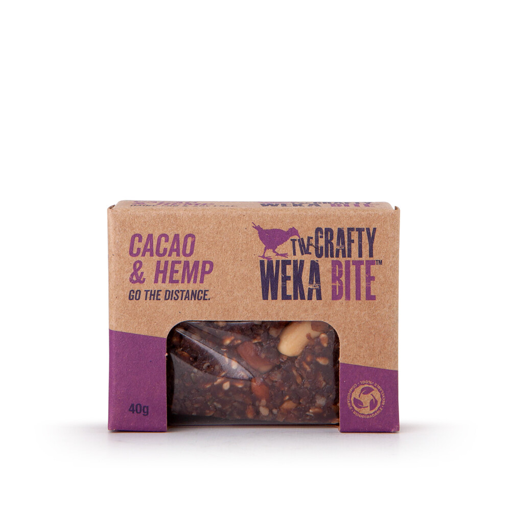 Cacao & Hemp Muesli Bar Bite