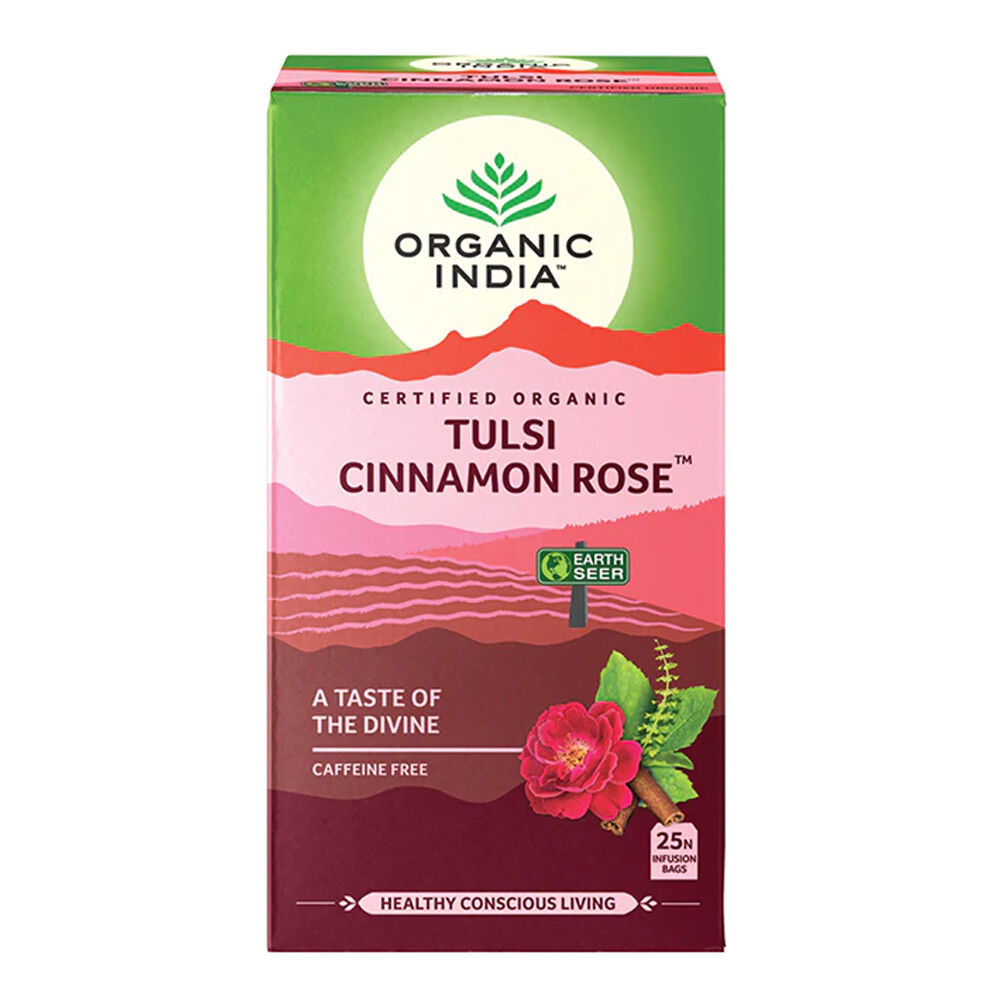 Tulsi Cinnamon Rose New Tea 