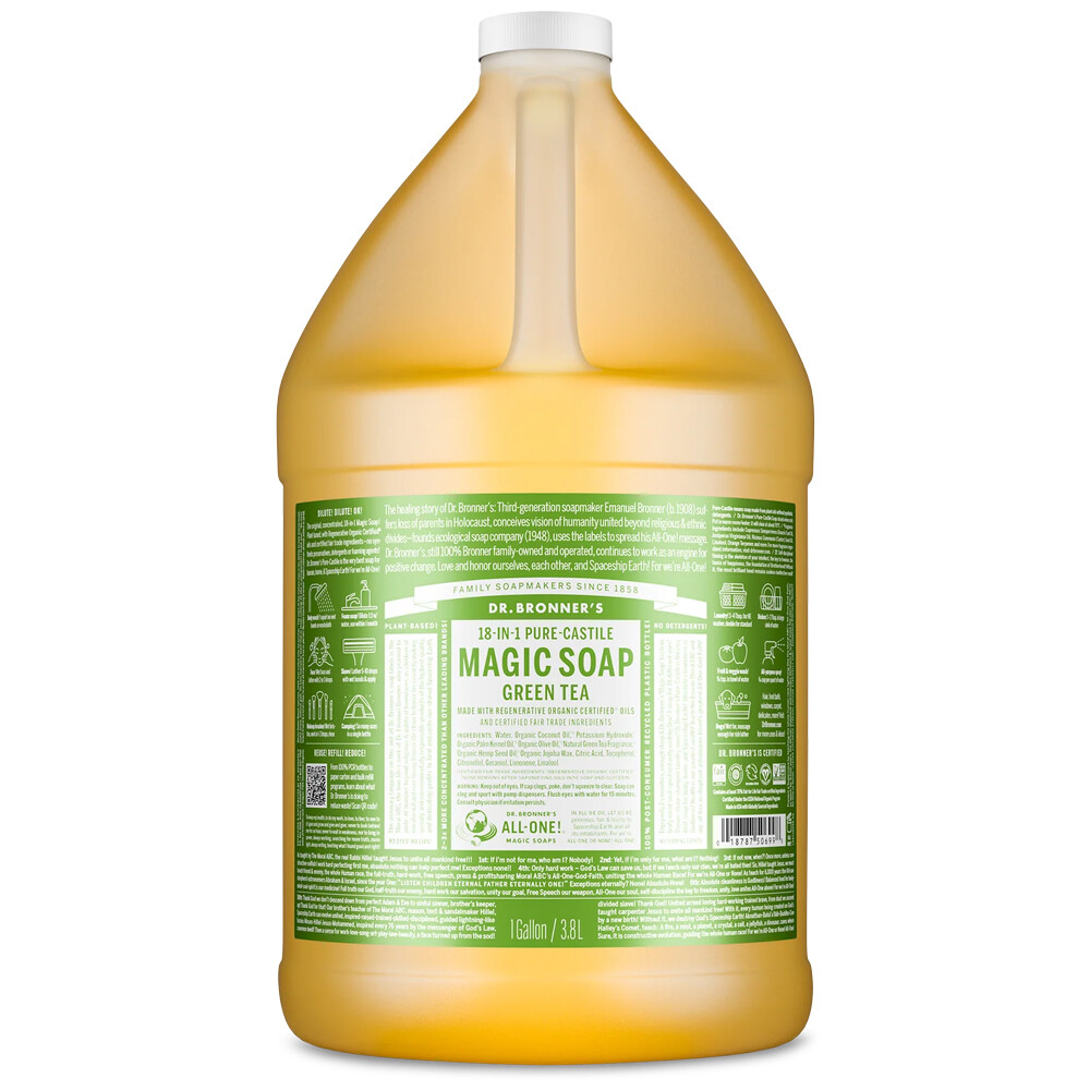 Green Tea Pure-Castile Magic Liquid Soap