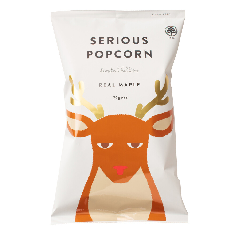 Serious Popcorn - Real Maple Popcorn 