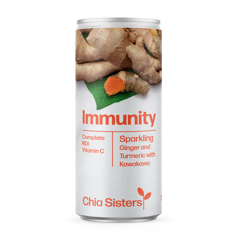 Immunity - Sparkling Ginger and Turmeric with Kawakawa