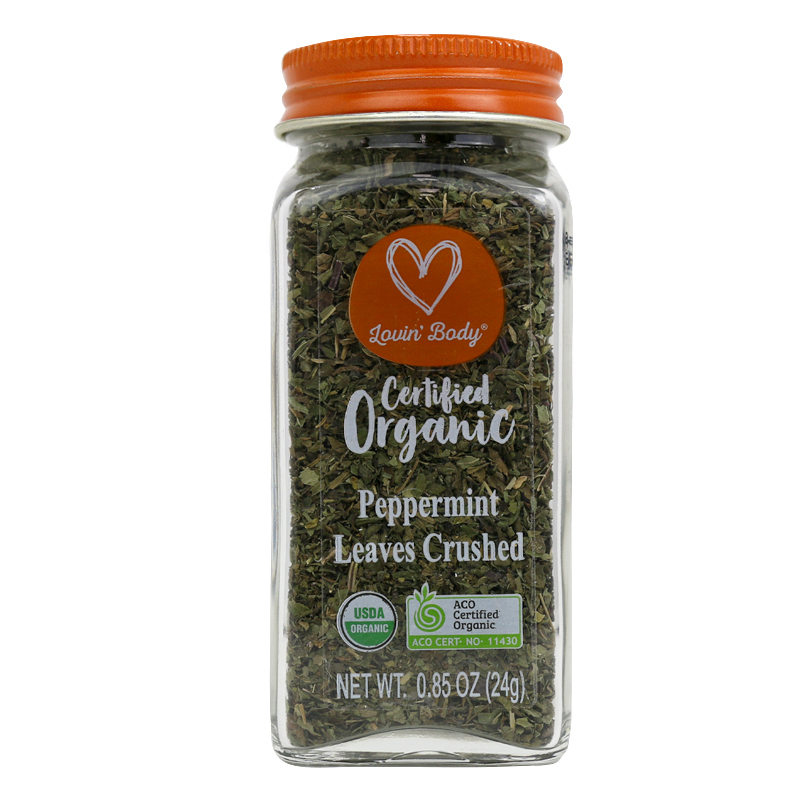 Peppermint Leaves Crushed