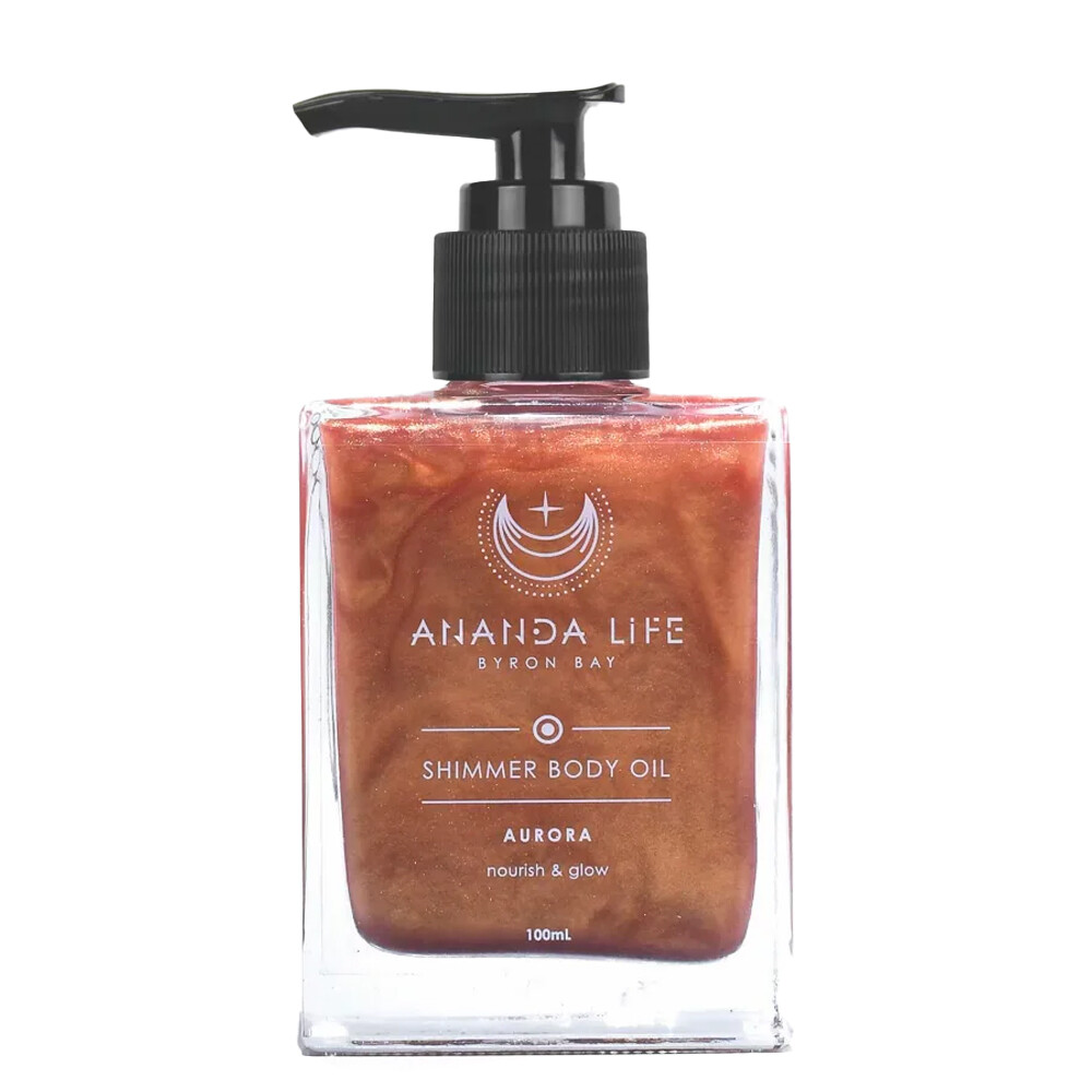 Shimmer Body Oil - Aurora (Pink)