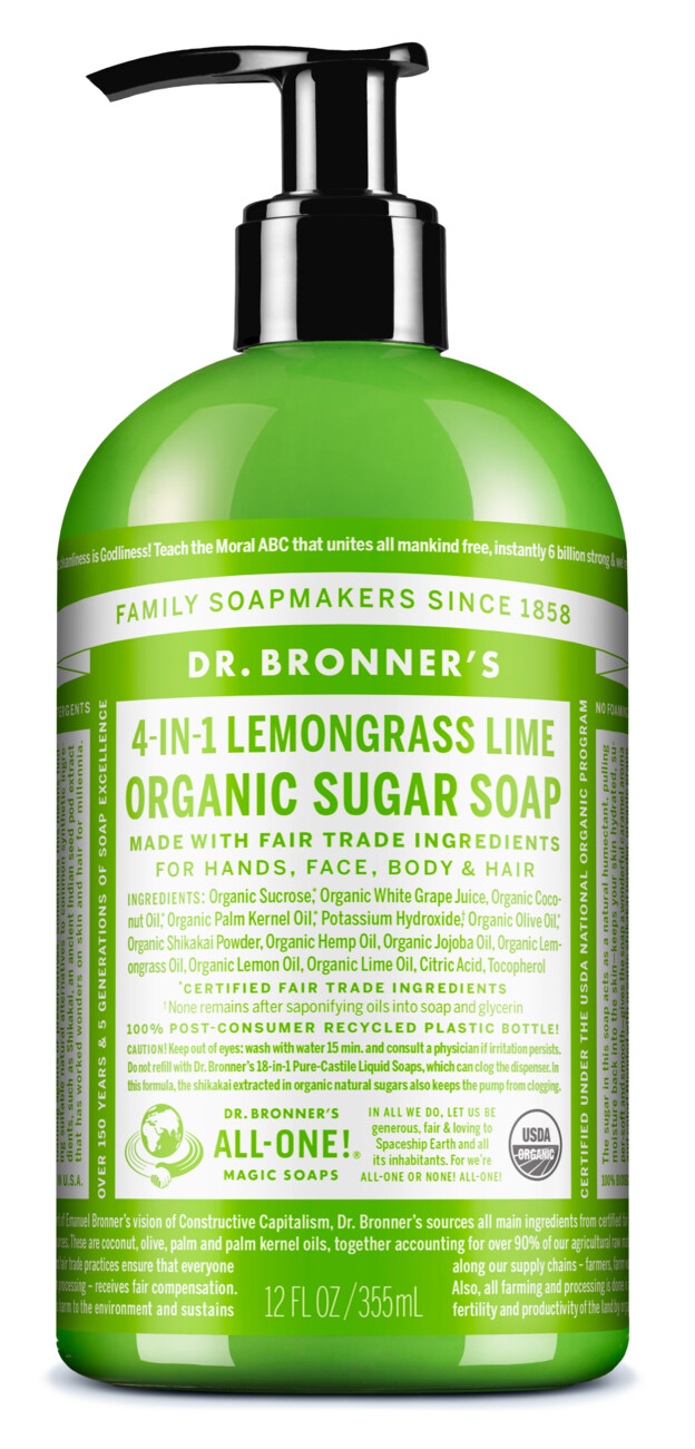 Lemongrass Lime Pump Soap