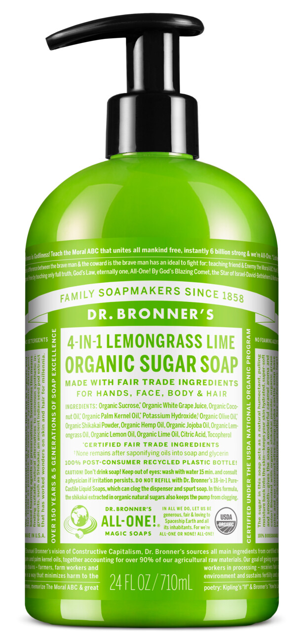 Lemongrass Lime Pump Soap