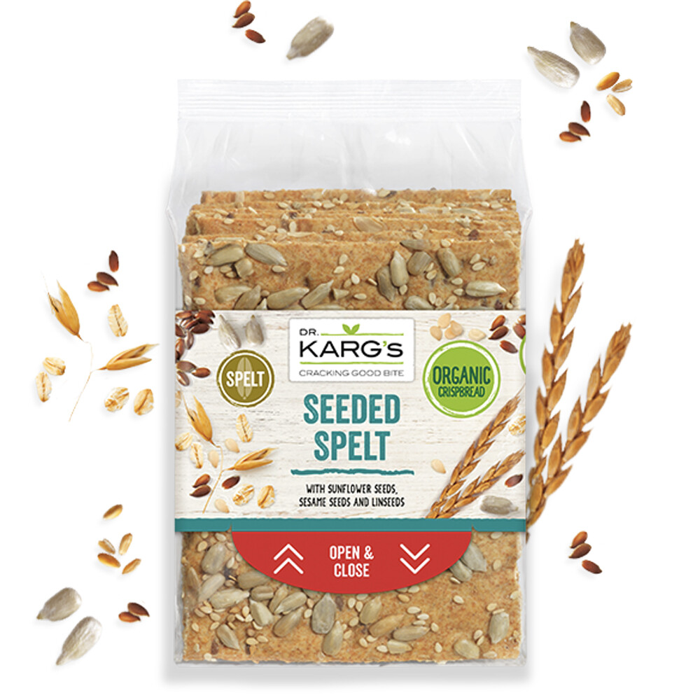 Organic Crispbread Seeded Spelt