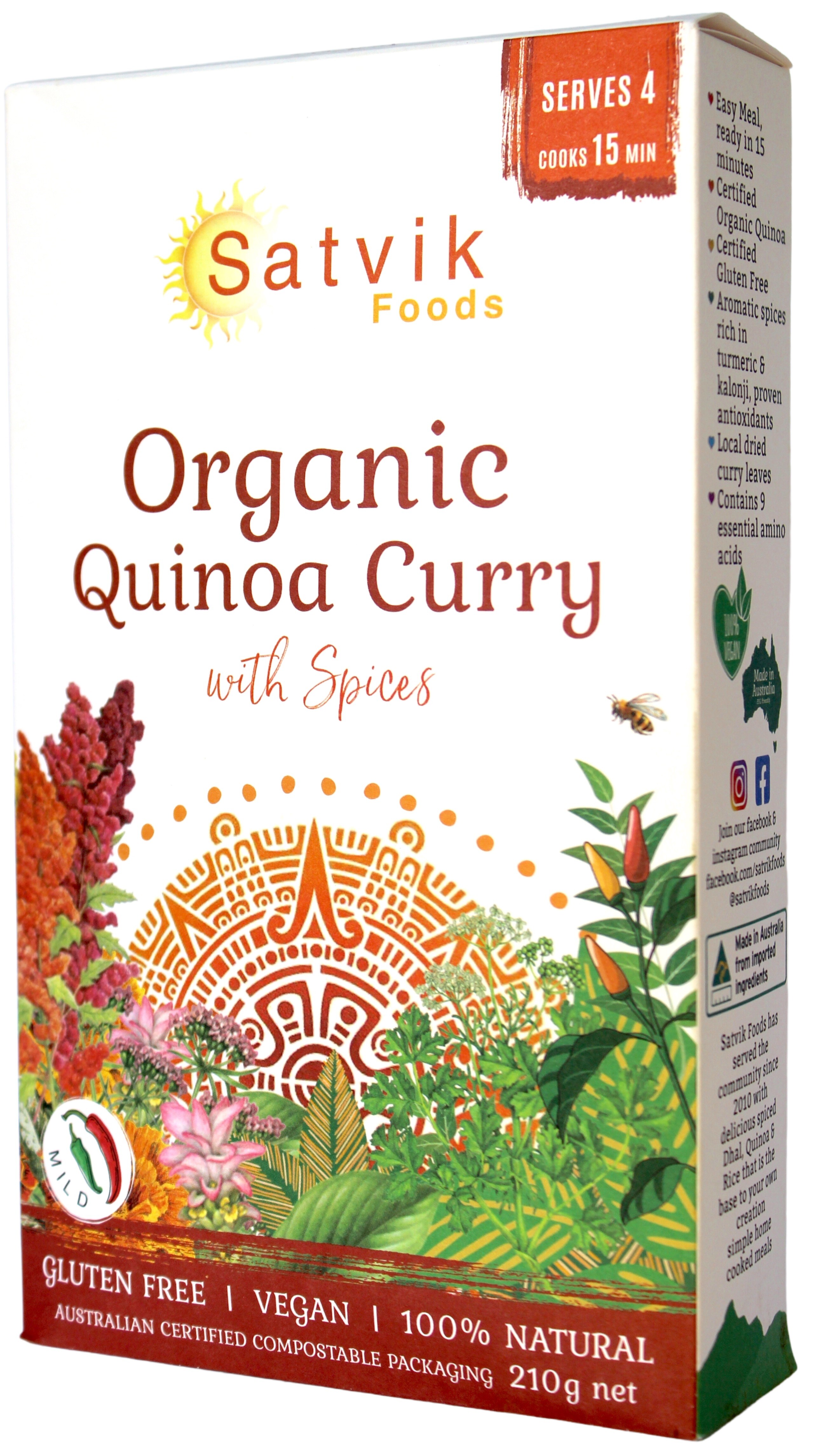 Organic Quinoa Curry