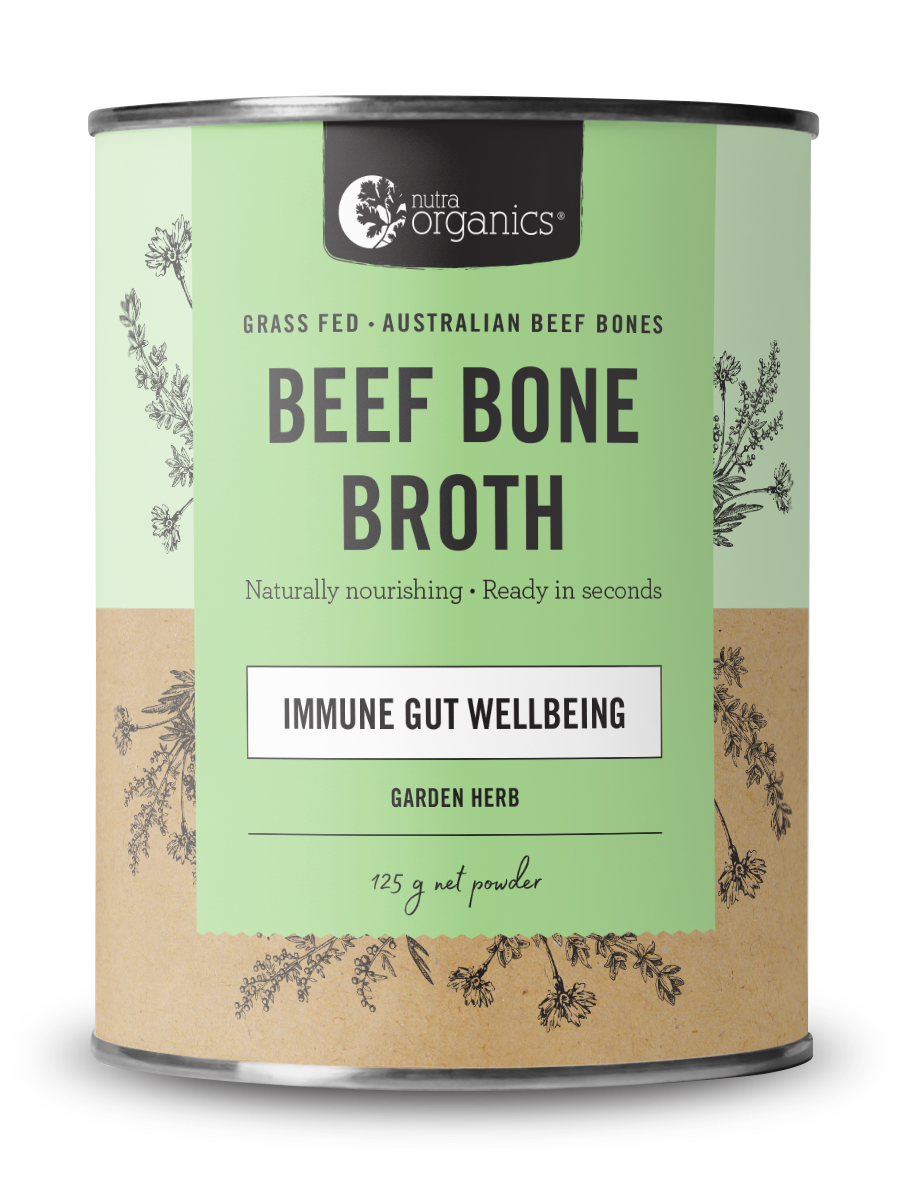 Beef Bone Broth Powder - Garden Herb