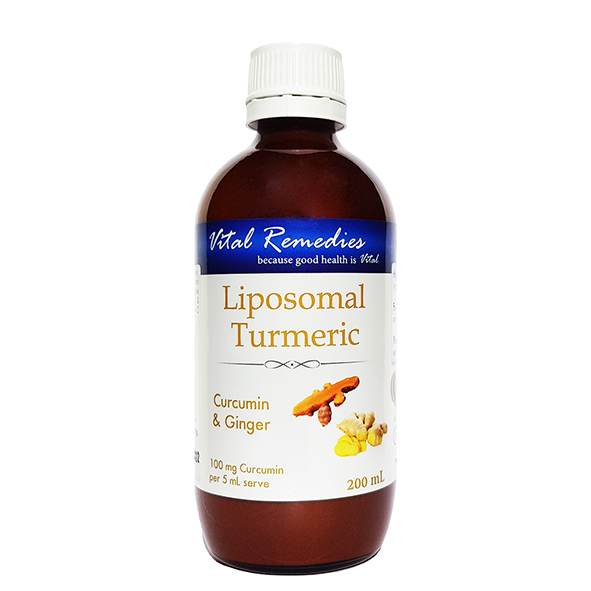 Liposomal Turmeric - Curcumin & Ginger 