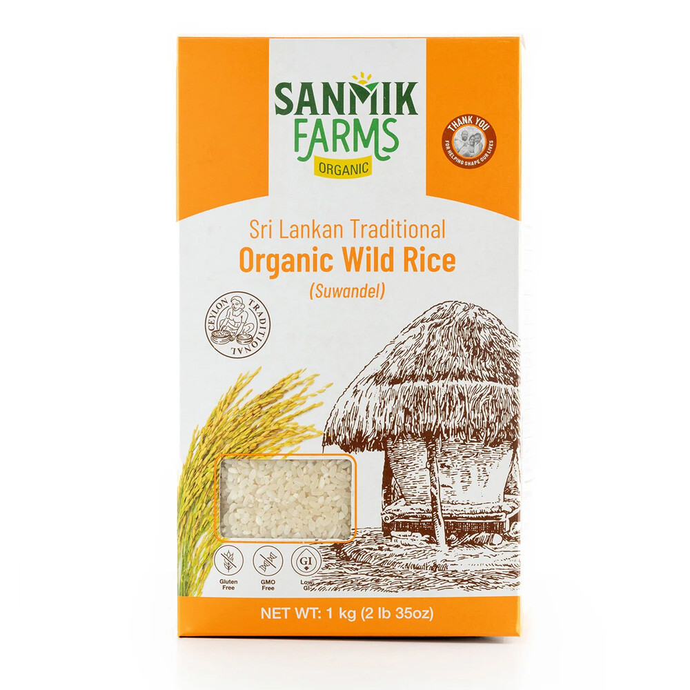 Org. Wild Rice Medium Grain White (Suwandel)