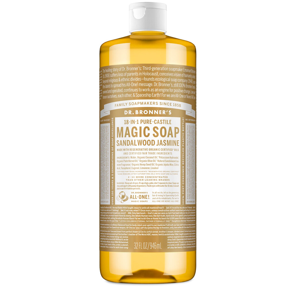 Sandalwood Jasmine Pure-Castile Magic Liquid Soap