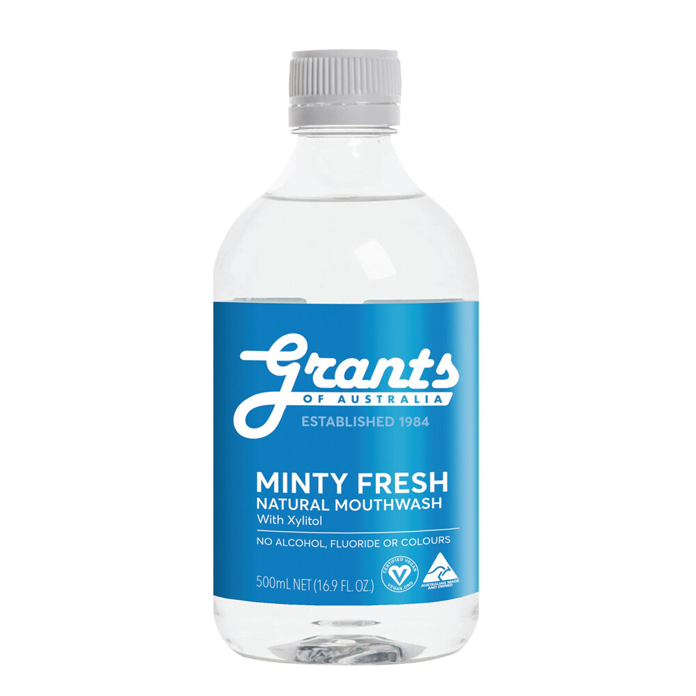 Minty Fresh Natural Mouthwash