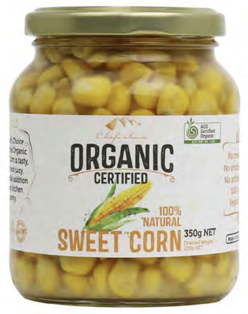 Organic Sweet Corn