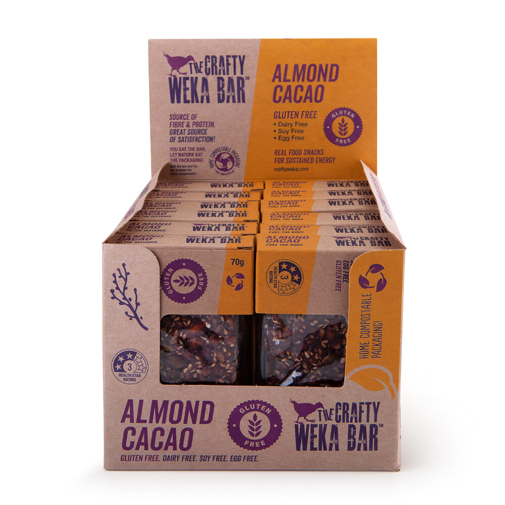 Almond & Cacao Bar - Gluten Free