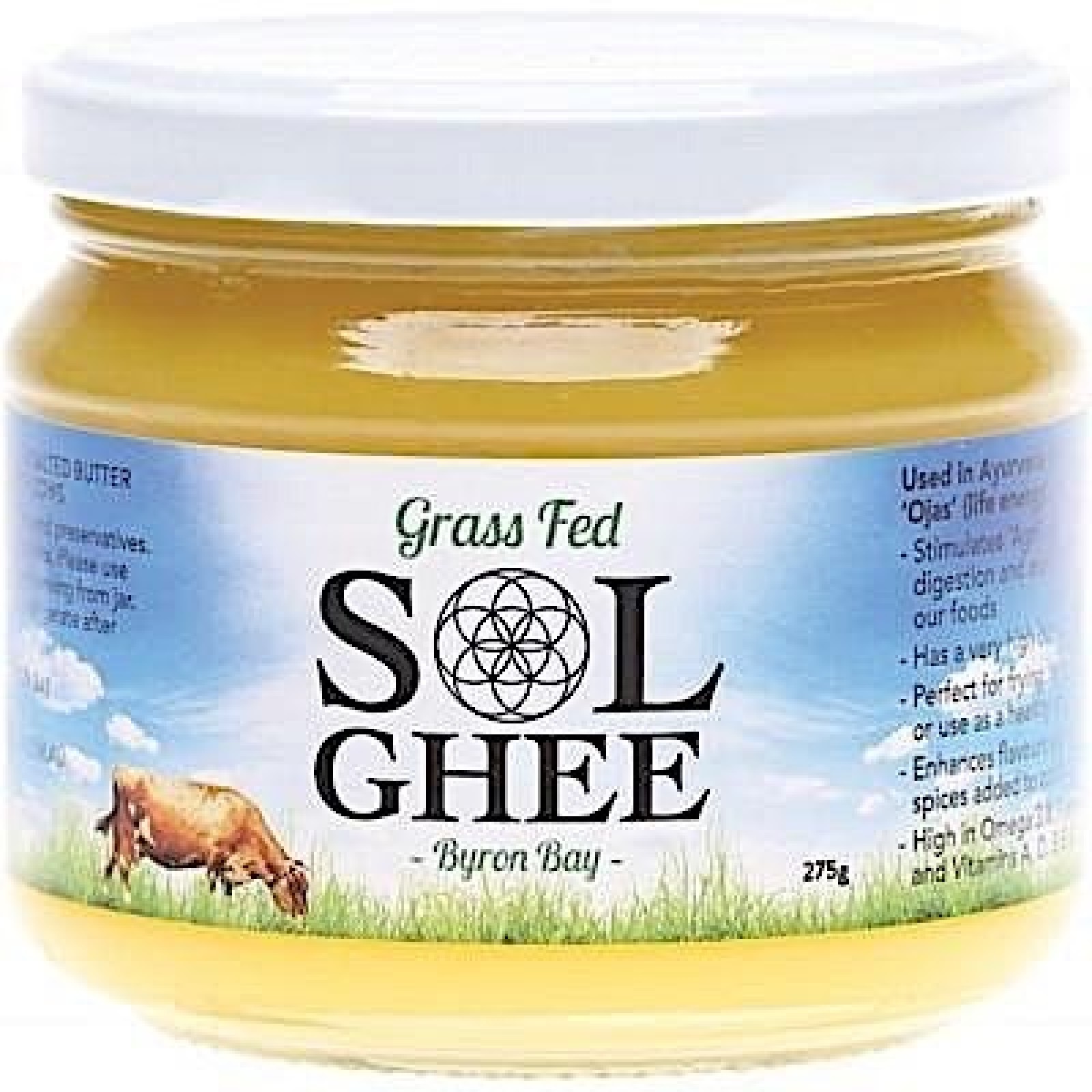 Grass Fed Sol Ghee Buy Shop All Online Little Valley Distribution