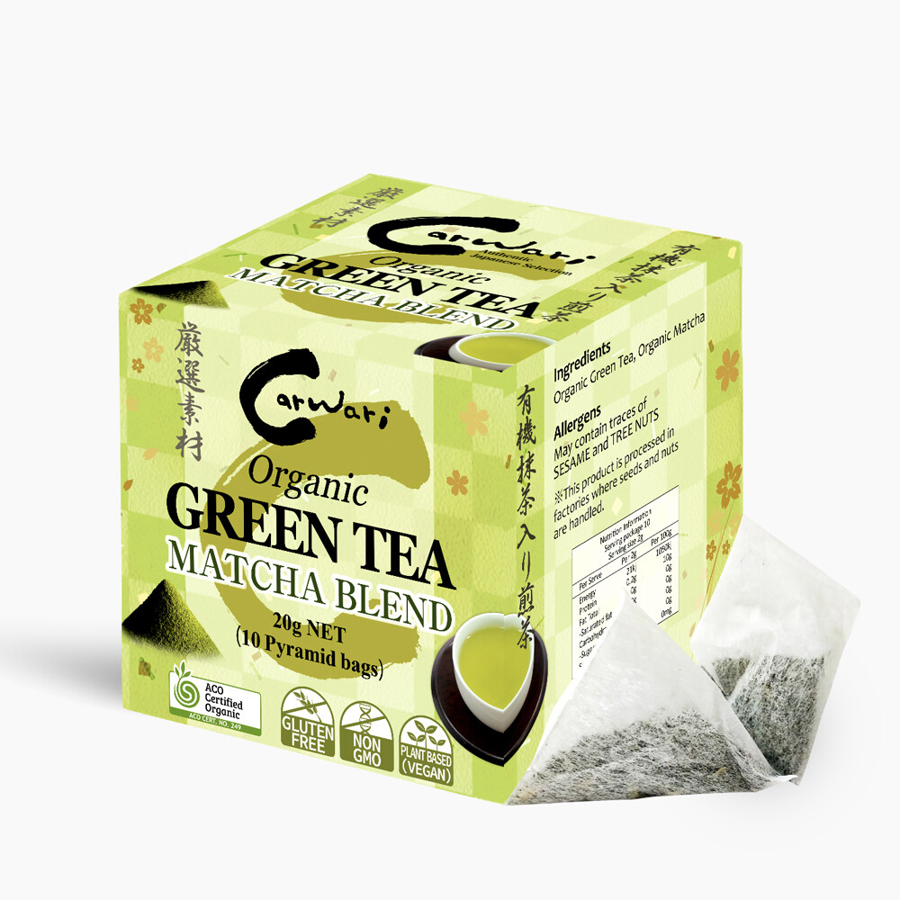 Organic Green Tea with Matcha Blend