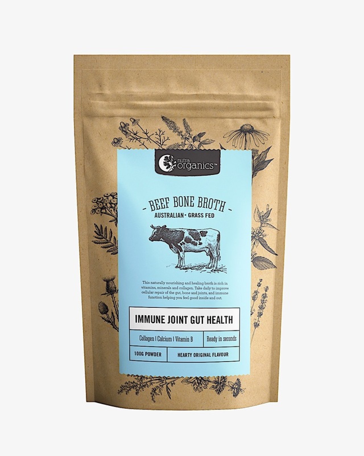 Beef Bone Broth Powder - Hearty Original - Bulk | Buy Shop All Online ...