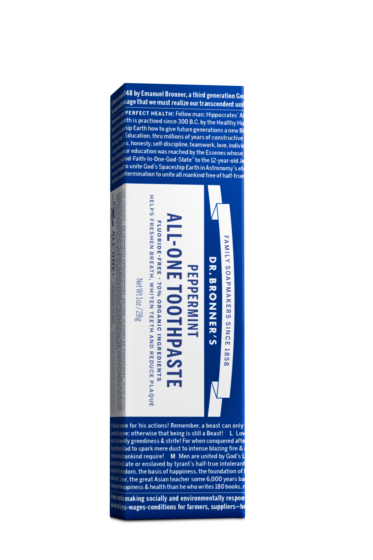 Peppermint Toothpaste - Travel Size