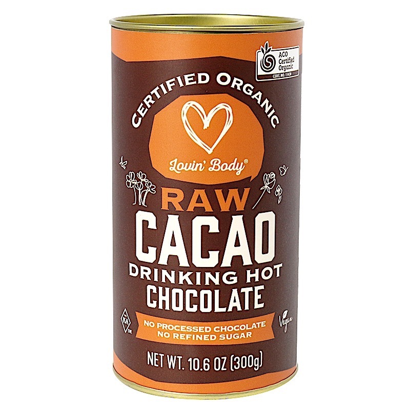 Raw Cacao Drinking Hot Chocolate