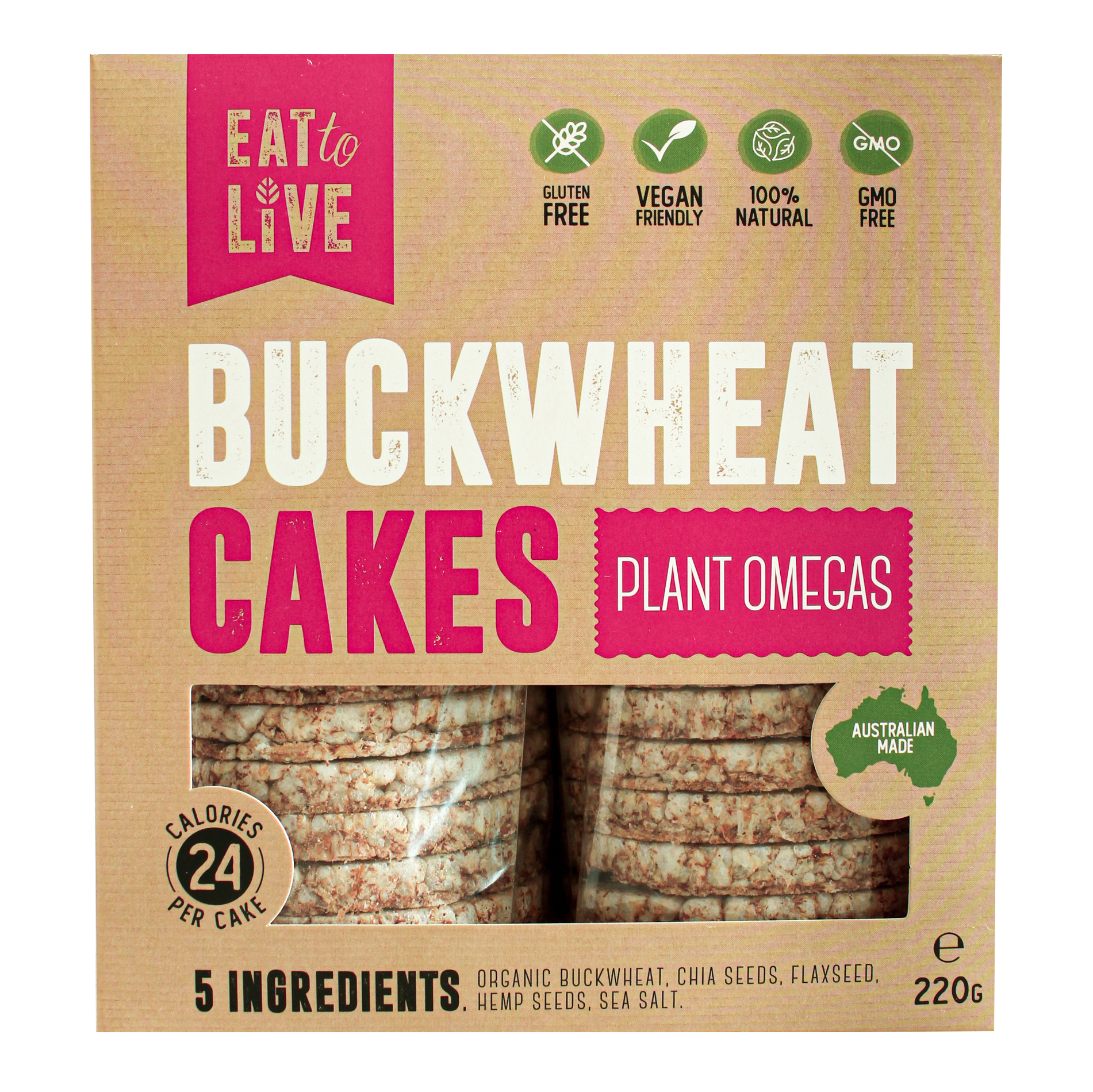 Buckwheat Cakes with Plant Omegas