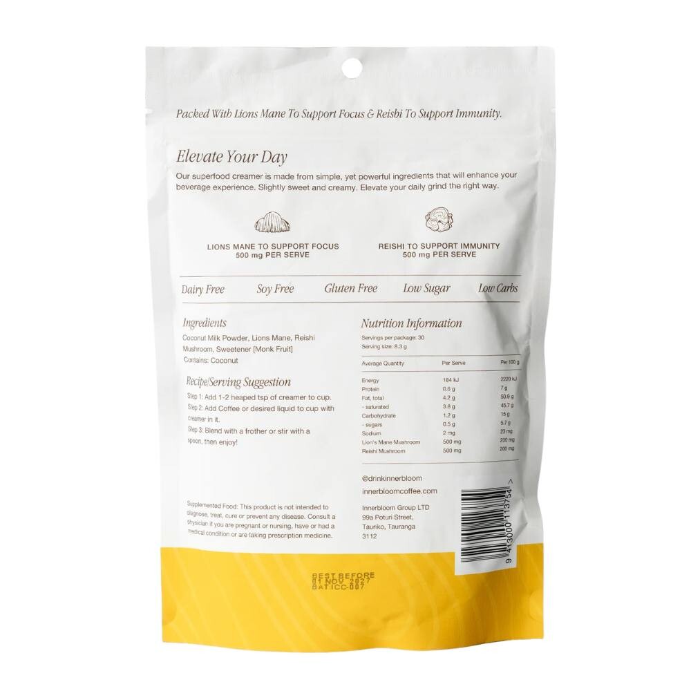 Coconut Creamer + Adaptogens