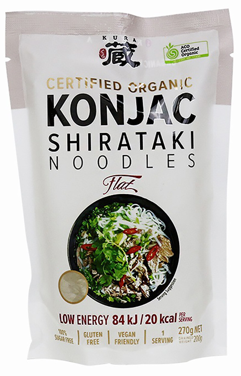 Konjac Shirataki Noodles Flat