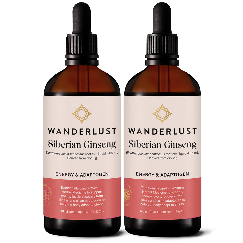 Siberian Ginseng Drops Twin Pack