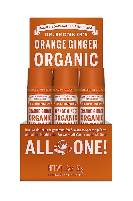 Orange Ginger Lip Balm