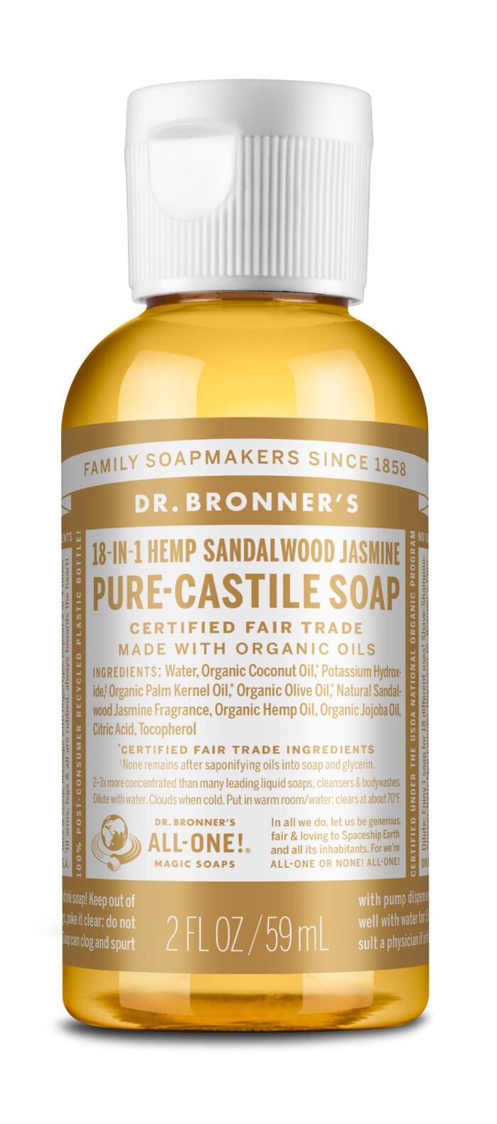 Sandalwood Jasmine Liquid Soap