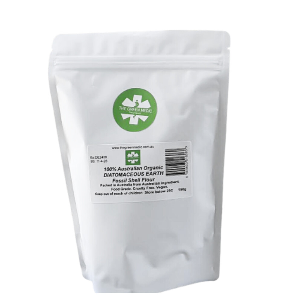 Diatemaceous Earth Australian Organic Fossil Shell Flour