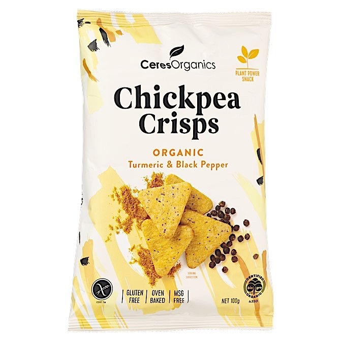 Chickpea Crisps Turmeric