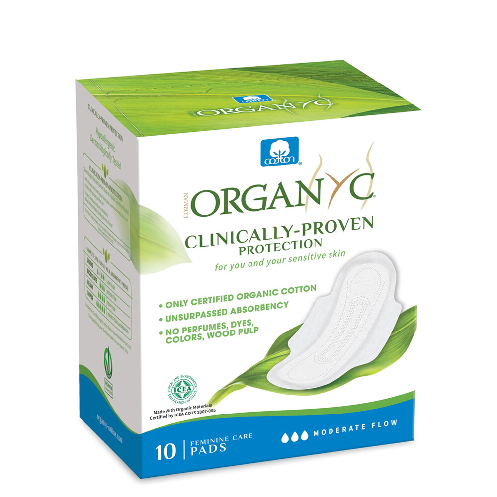 Organic Pads - Moderate Flow
