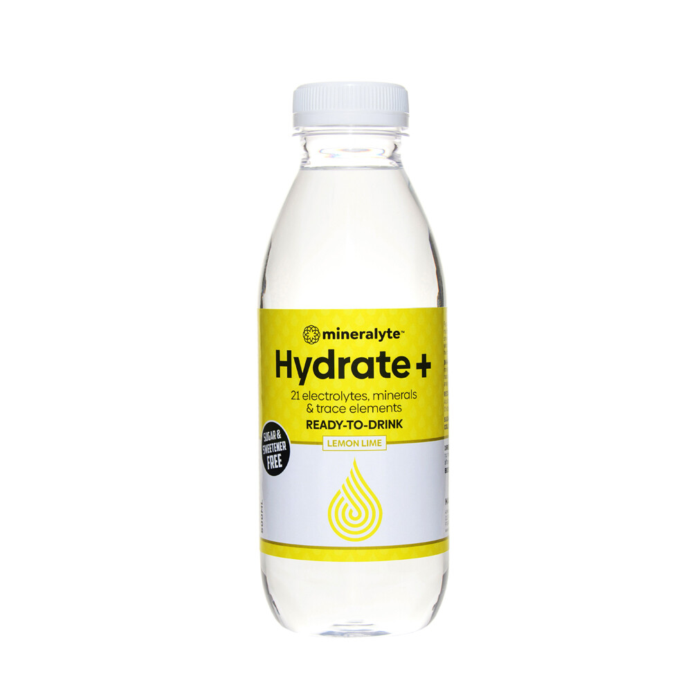 Hydrate + (Ready to Drink) - LEMON LIME FLAVOUR