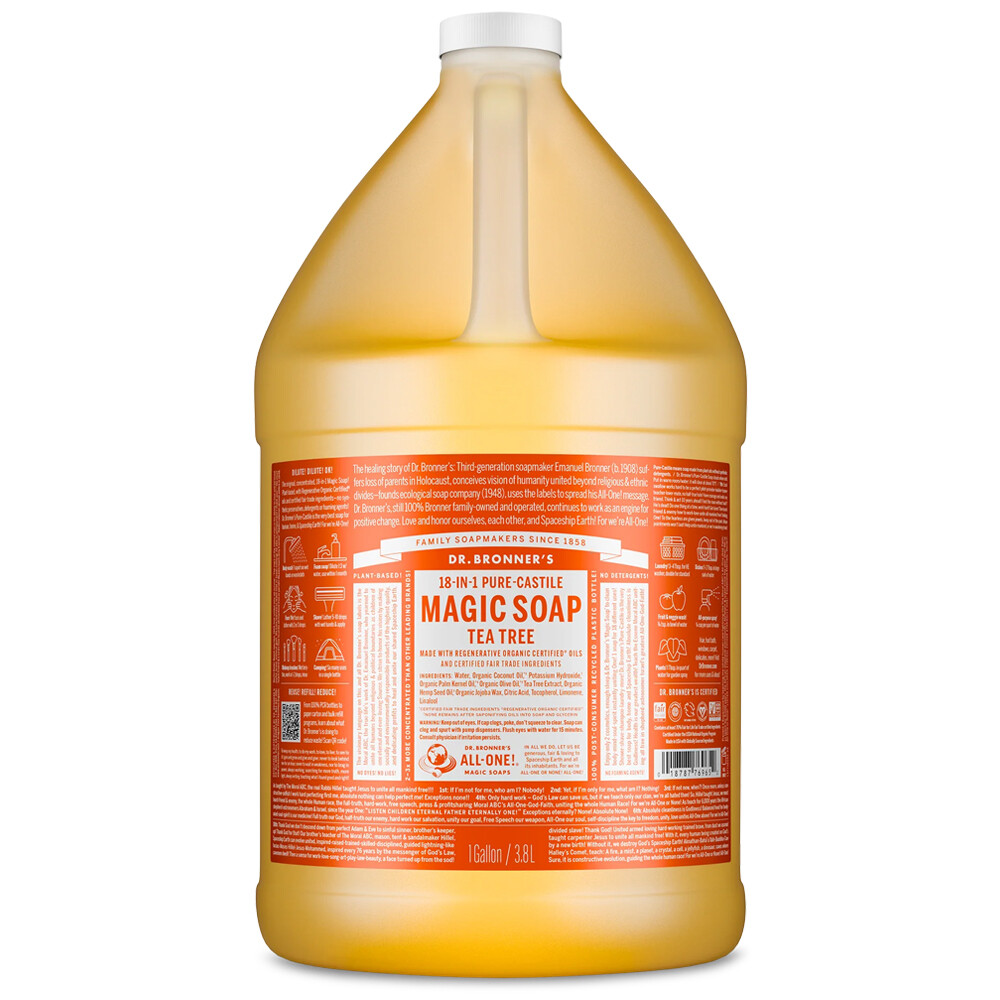 Tea Tree Pure-Castile Magic Liquid Soap
