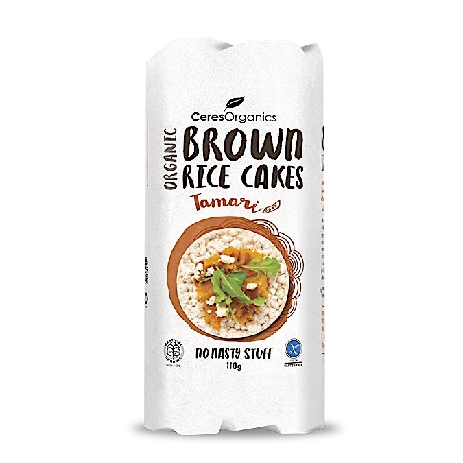 Brown Rice Cakes - Tamari Soy