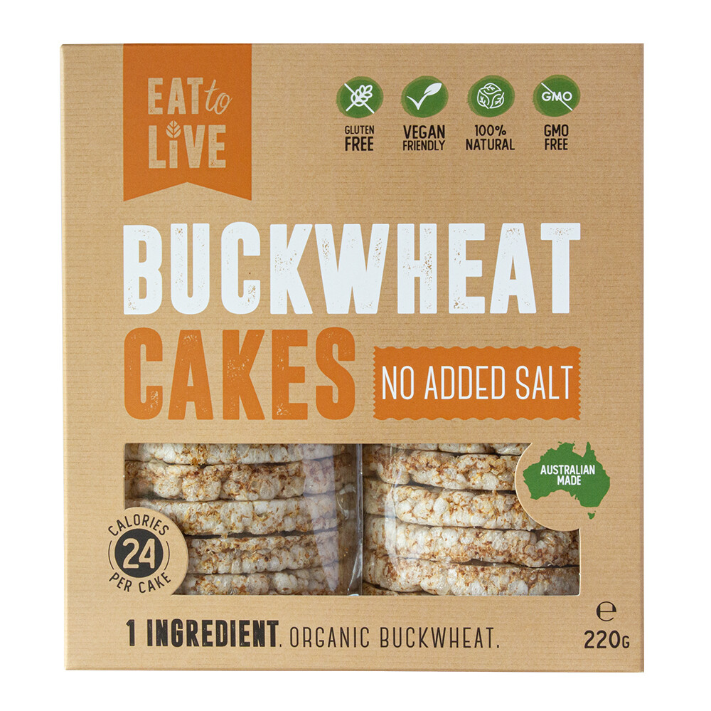 Buckwheat Cakes No Added Salt