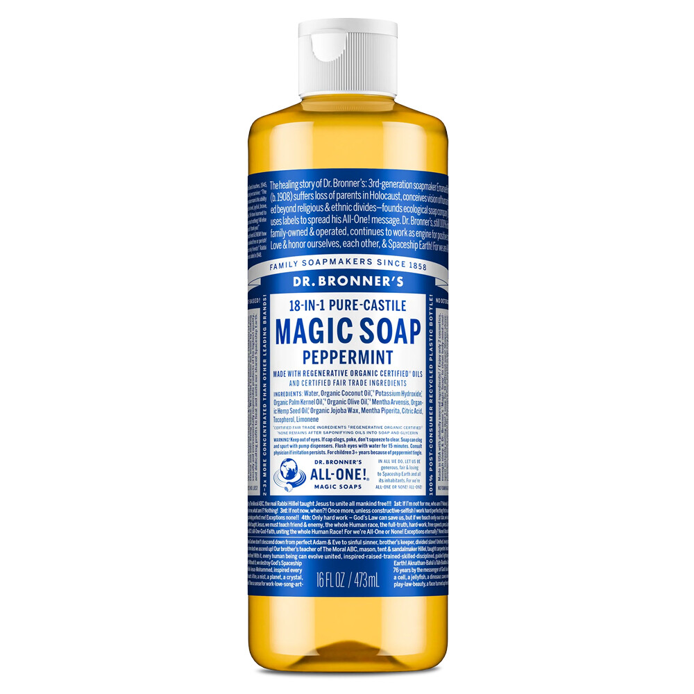 Peppermint Pure-Castile Magic Liquid Soap