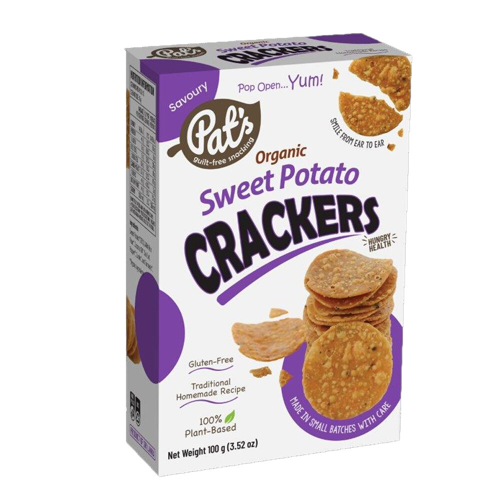 Organic Sweet Potato Crackers