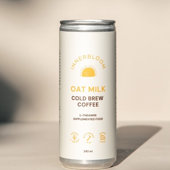 Oat Milk Latte + Adaptogens - LTheanine