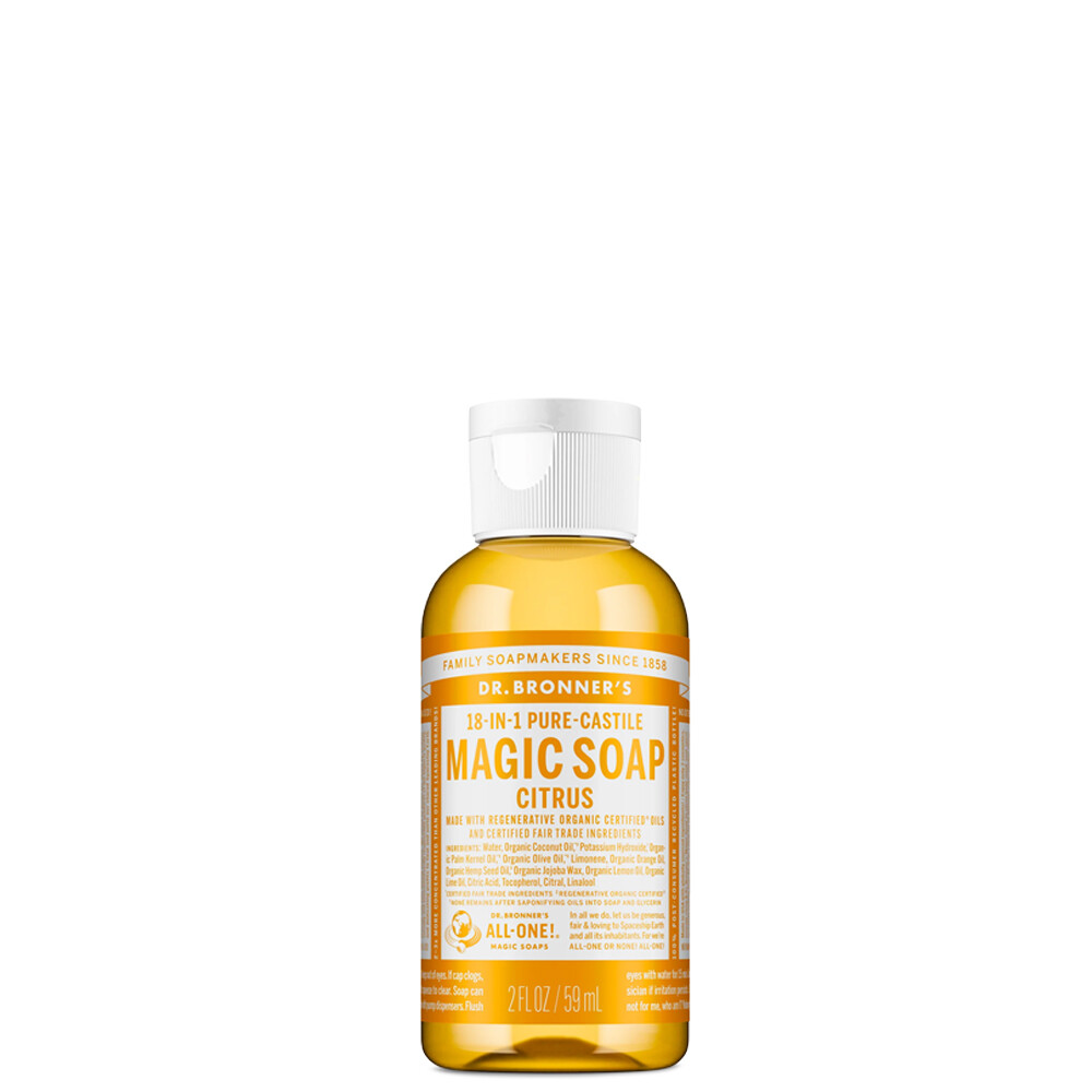 Citrus Orange Pure-Castile Magic Liquid Soap