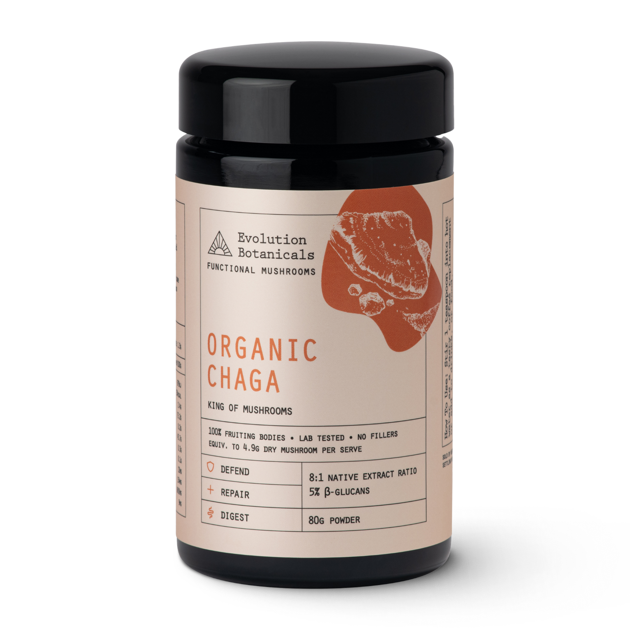 Organic Chaga Jar
