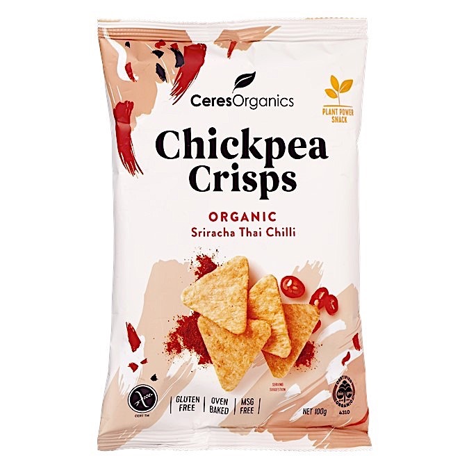 Chickpea Crisps Sriracha